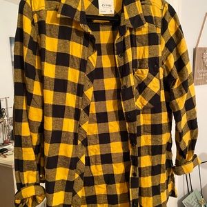 Black and Yellow Flannel
